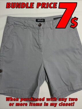 Comfy Buffalo Cotton Shorts Size 4